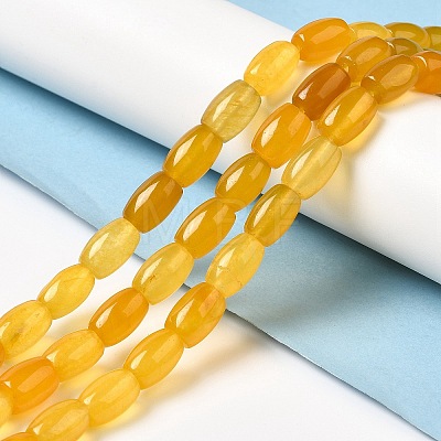 Natural Dyed Jade Beads Strands G-M402-A01-02-1
