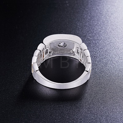 SHEGRACE 925 Sterling Silver Finger Ring JR531A-02-1