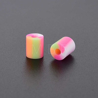 Fixed Mixed 4 Style Handmade Polymer Clay Beads CLAY-S096-012H-1