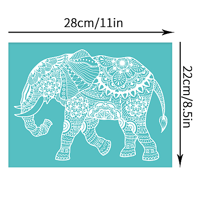 Self-Adhesive Silk Screen Printing Stencil DIY-WH0338-035-1