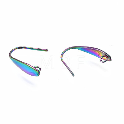 316 Stainless Steel Earring Hooks STAS-N098-001-1