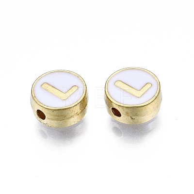 Alloy Enamel Beads ENAM-N052-006-01L-RS-1