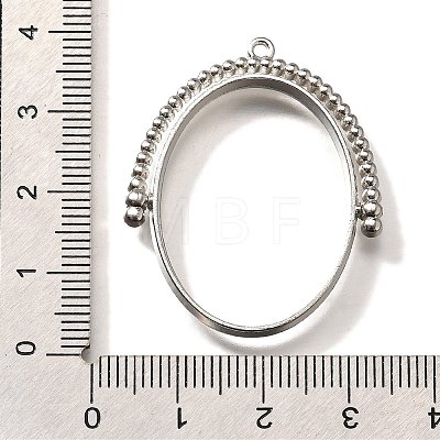 Alloy Open Back Bezel Pendants PALLOY-I223-11P-1