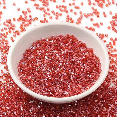 Transparent Colours Luster Glass Seed Beads SEED-S042-20B-02-1