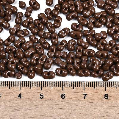 Baking Paint Glass Seed Beads SEED-K010-A24-1