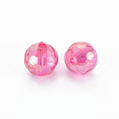 Transparent Acrylic Beads MACR-S373-64-C08-1