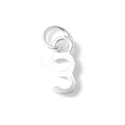 925 Sterling Silver Figure Charms STER-M093-05S-03-1