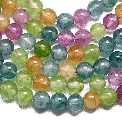Natural Malaysia Jade Beads Strands G-L645-C01-6mm-10-1