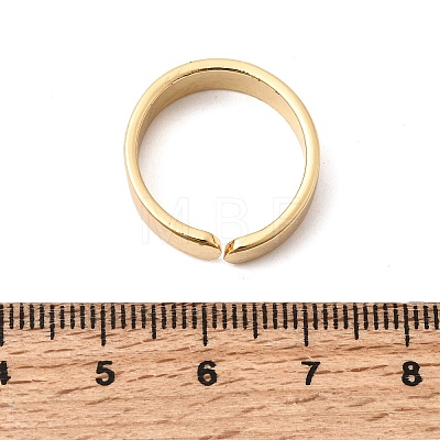 Brass Cuff Open Rings RJEW-C164-01A-G-1