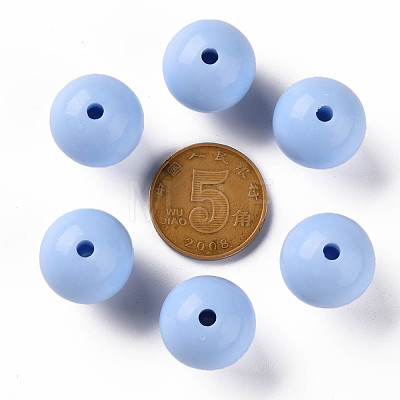 Opaque Acrylic Beads MACR-S370-C16mm-SS2113-1