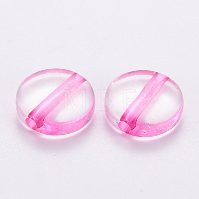 Transparent Acrylic Beads TACR-S154-09A-82-1