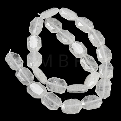 Natural Quartz Crystal Beads Strands G-P544-B11-01-1