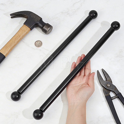 2 Bags Iron Outdoor Lamp Post Cross Arm Ladder Stand FIND-PH0061-76EB-1