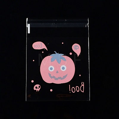 Halloween Theme Plastic Bakeware Bag ABAG-F007-03A-1