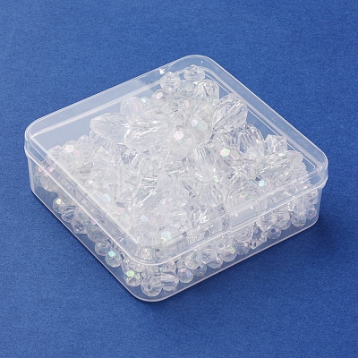 Transparent Acrylic Beads TACR-FS0001-42-1