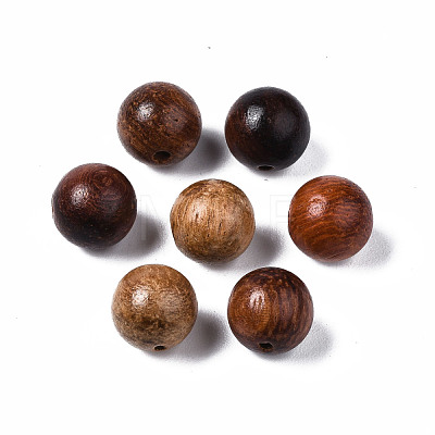 Natural Wood Beads X-WOOD-S666-8mm-01-1