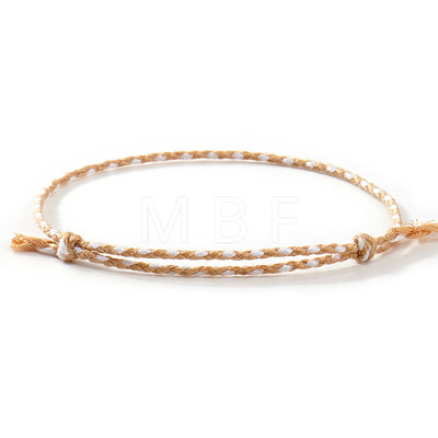 Bohemian Cotton Cord Braided Bracelets IT3177-16-1