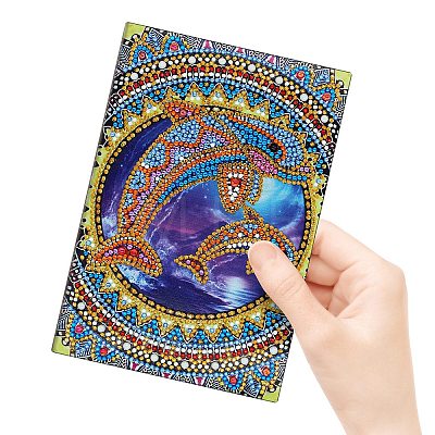 Fish DIY Diamond Painting Notebook Kits PW-WG8D6DD-01-1