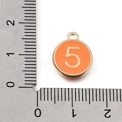 Alloy Enamel Charms ENAM-T010-07J-1