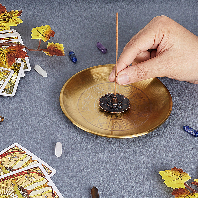 Stainless Steel Incense Holders AJEW-WH0752-365-1