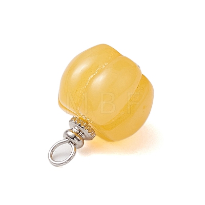 Opaque Resin Vegetable Pendants X1-PALLOY-JF02766-02-1