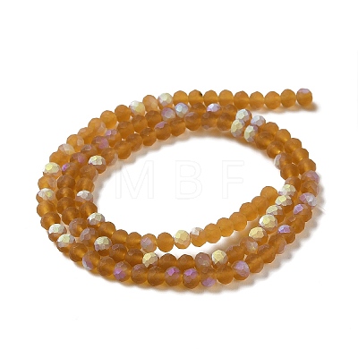 Transparent Glass Beads Strands EGLA-A044-T2mm-MB02-1