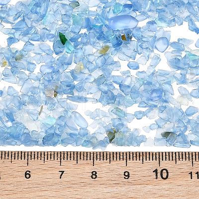 Glass Chip Beads GL-CBAB547-01-1