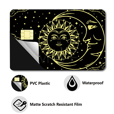 PVC Plastic Waterproof Card Stickers DIY-WH0432-083-1