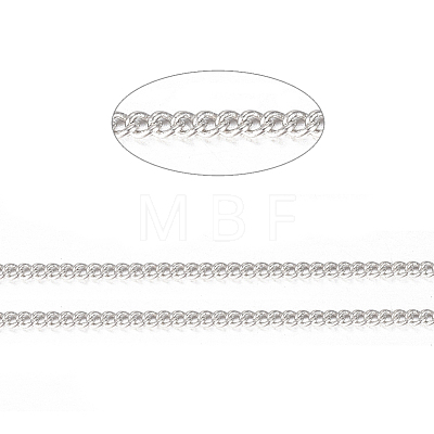 Brass Twisted Chains CHC-S100-0.35mm-P-NF-1