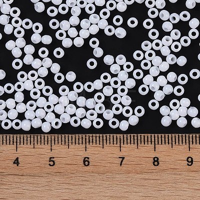 Opaque Acrylic Beads SACR-A007-01B-17-1