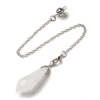 Natural Quartz Crystal Dowsing Pendulum Big Pendants G-H286-03P-01-1