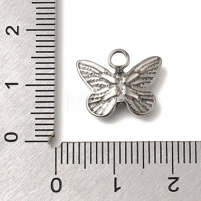 Non-Tarnish 304 Stainless Steel Charms STAS-C059-04P-1-1