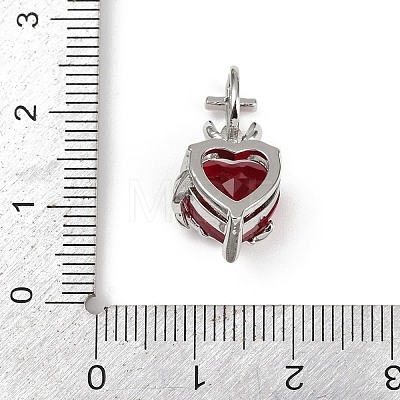 Brass Glass Pendants KK-R226-03P-01-1