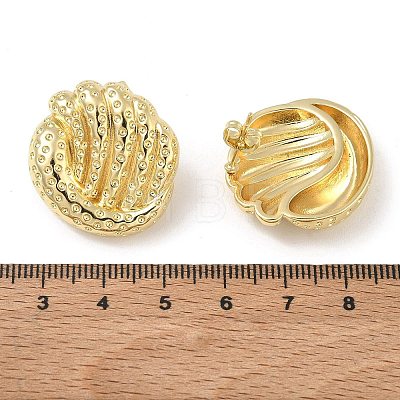 Brass Stud Earrings KK-CBAD851-30G-1