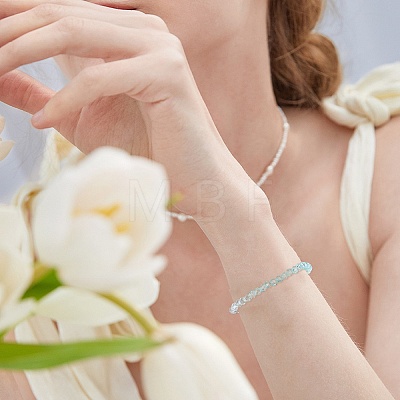 10 Strands Transparent Gradient Color Glass Beads Strands GLAA-CJ0002-14-1