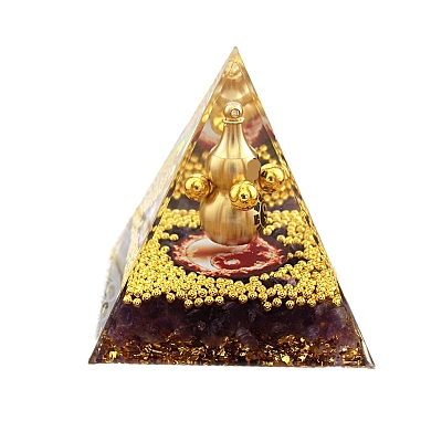 Orgonite Pyramid Resin Energy Generators PW-WGD459A-01-1