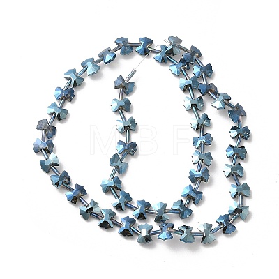 Electroplate Glass Beads EGLA-F163-01-HP01-1