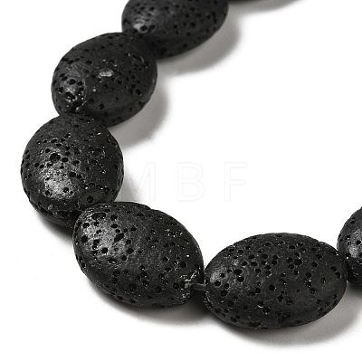 Natural Lava Rock Beads Strands G-O126-03A-03-1