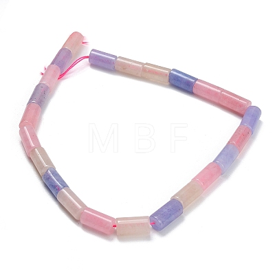 Dyed Natural Malaysia Jade Beads Strands G-C285-B01-01-1