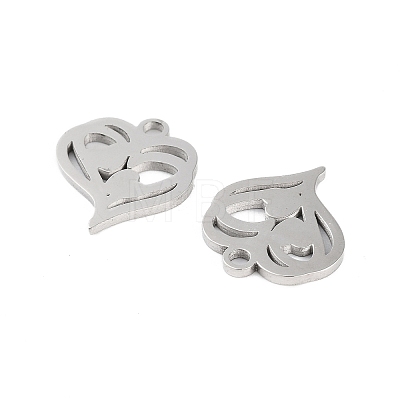 316 Stainless Steel Charms STAS-C096-12B-P-1