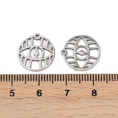 201 Stainless Steel Pendants LS-STAS-U052-02C-P-1