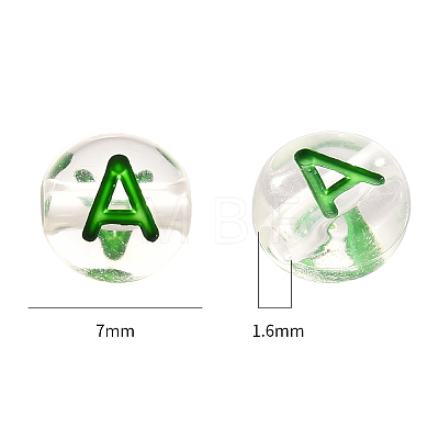 Transparent Clear Acrylic Beads MACR-YW0001-23B-1