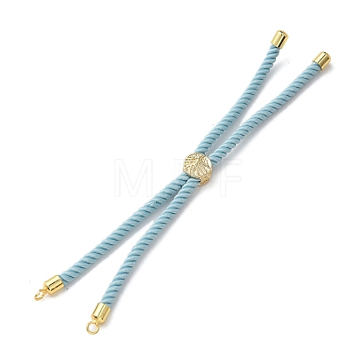 Cotton Cord Bracelet Making KK-F758-03T-G-1