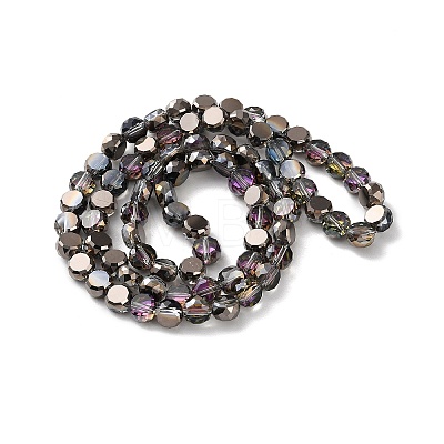 Electroplate Glass Beads Strands EGLA-C010-01A-HP01-1