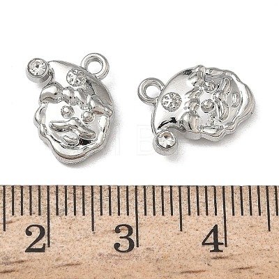 Christmas Alloy Crystal Rhinestone Pendants FIND-L026-01H-P-1