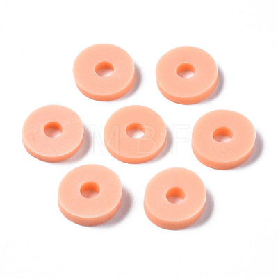 Handmade Polymer Clay Beads LS-X-CLAY-R067-6.0mm-B13-1