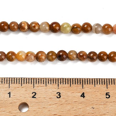 Natural Wood Lace Stone Beads Strands G-B128-A04-01-1