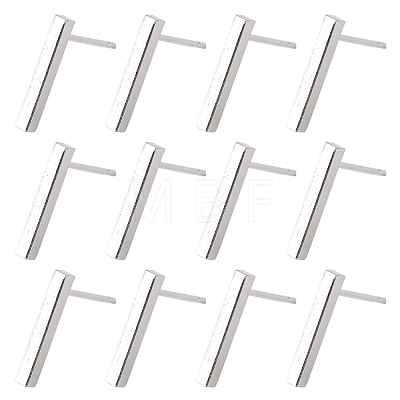 304 Stainless Steel Stud Earring Findings STAS-G224-21S-02-1