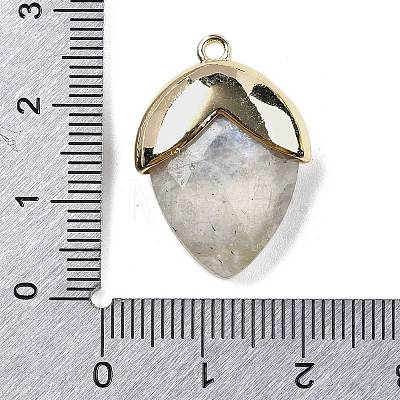 Natural Moonstone Pendants G-U019-03B-02-1