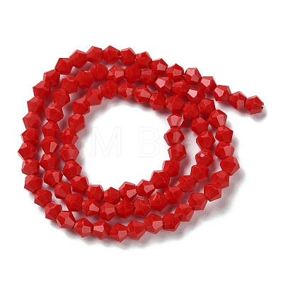 Opaque Solid Color Imitation Jade Glass Beads Strands LS-EGLA-A039-P4mm-D02-1